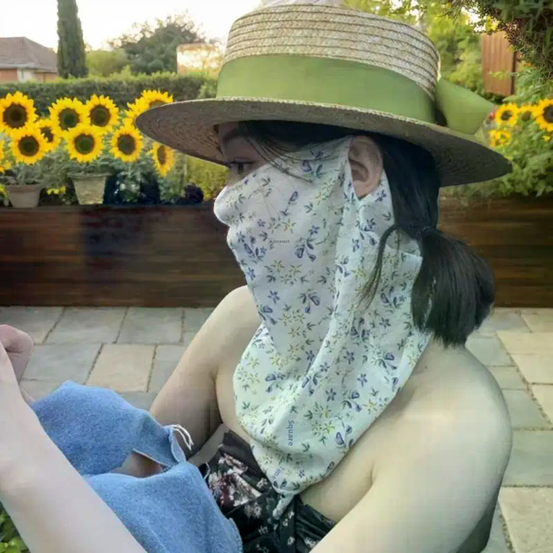 Flowers Summer Sunscreen Mask  - огляд і ціна Kids Face Mask