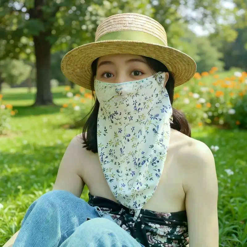 Flowers Summer Sunscreen Mask  - огляд і ціна Kids Face Mask