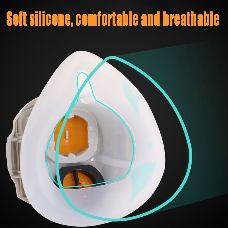 Silicone Dust-proof Gas Mask R - огляд і ціна Cloth Face Mask Washable