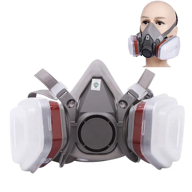 6200 7 in1 Gas Mask Gas-Proof  - огляд і ціна Respirator Half Face