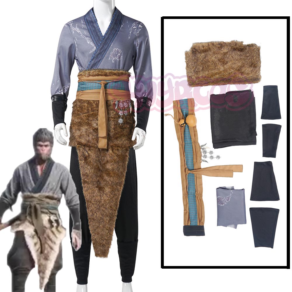 Black Myth Wukong Cosplay Cost - огляд і ціна Black Face Mask Pack
