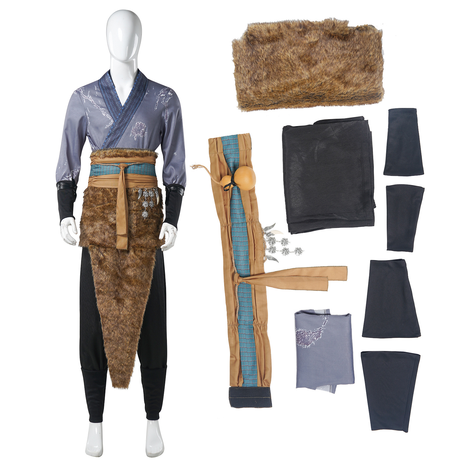 Black Myth Wukong Cosplay Cost - огляд і ціна Black Face Mask Pack