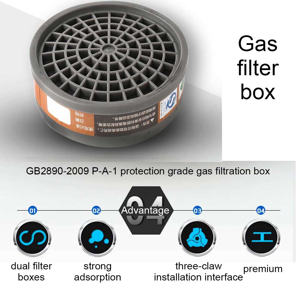 Protective Anti Bacteria Dust  - огляд і ціна Face Mask Storage Box